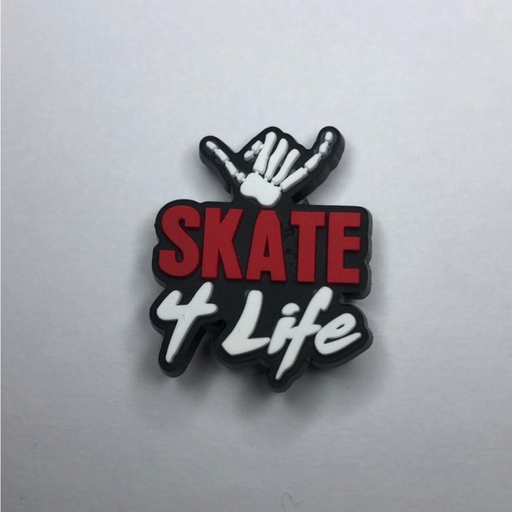 10/$13 Skate 4 Life Shoes Charm/Jibbitz